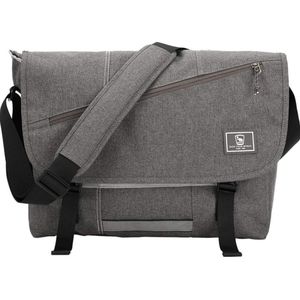 Oiwas Messenger Bag for school work or travel NWT Grey